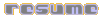 resume