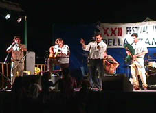 Esibizione de "Il Tratturo" durante il  XXII Festival 