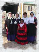Le donne in costume tradizionale