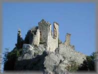 I ruderi del castello Battiloro