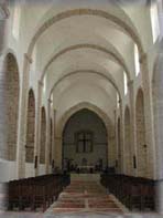 L'interno della Chiesa