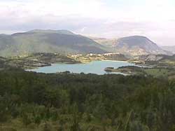Veduta generale del lago S.Vincenzo