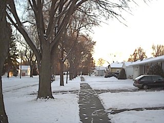 Sidewalk in the City