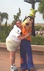 Diane and Goofy