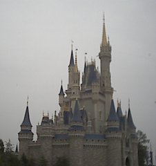 Cinderella's castle in the Magic Kingdom