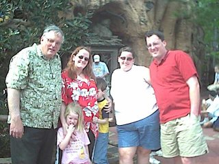 Bill, Emily, Denise, Tathan (hiding), Diane, and Chris