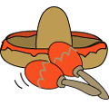 Mexican Hat and Maracas