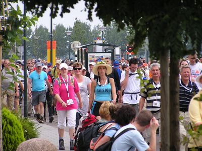 Bijna thuis, gelukkig woon ik langs de route!