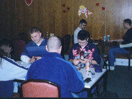 Amy vs Will G, Mark vs Brian & Hoop vs Chris.