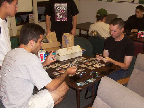 Here I am playing the one and only Gongmeister.