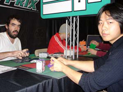 A feature match pic with Eugene in the back