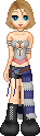 Jori in a final fantasy outfit.