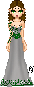 Tyr in a traditional elvish gown.