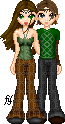 Tyr and her boyfriend, Shade.