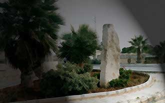 The name of this site comes from the Menhir, the only remains of a Hal-Kirkop Temple. A Monolith or Menhir is a vertically place megalithic stone, which is an architectural feature of the Bronze-Age People, which can nowadays be seen on the right-hand side of a main road from Valletta to Kirkop (a town in the South of Malta). 