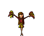 I'm a member of
the Sunnydale Cheerleading Squad!