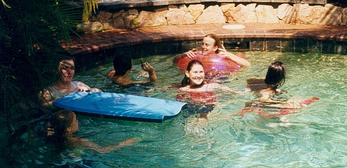 in my pool