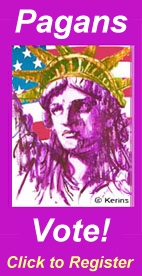 Even if you're not Pagan... you need to vote.