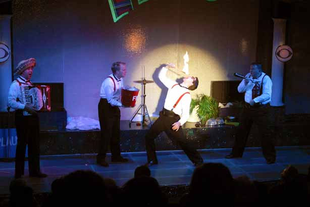 Forever Plaid, Hale Centre Theatre West Valley City, 2002.&nbsp; Bart Olsen, Sanford Porter, Tim Y. Jones, Bryan Finch.