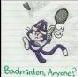 Puar playing badminton!
