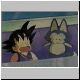 Puar's so sneaky! Change into Goku while he's asleep!