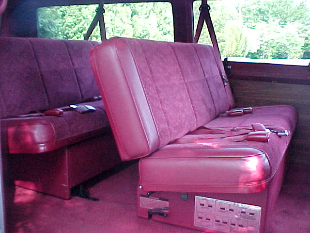 Seats in standard position