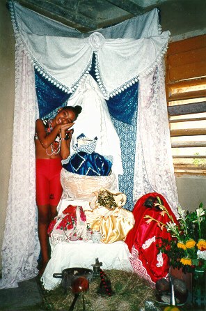 Trono a Yemay�. La Habana (1997) 52 Kb/jpg