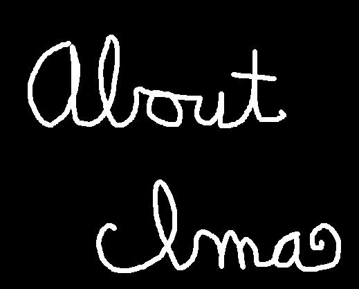 It says About Ima, if you can't read my cursive.