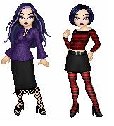 I love these both, all the once again the one on the right scares me.