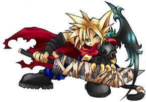 I have one wing, and so does Sephiroth! ^_^