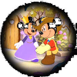 fotomontajes infantiles de Mickey y Minie