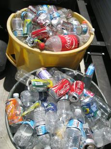 Cans and Bottles