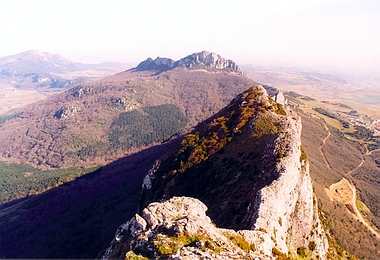 Cresta hacia el puerto de La Aldea