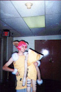 Merle, with special guest....headless Merle! (Vision of Escaflowne)