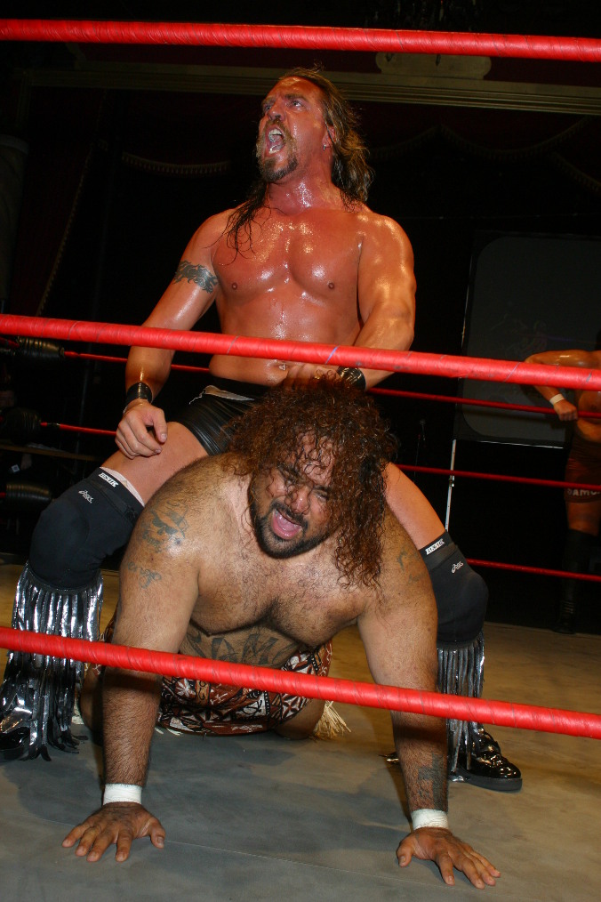 THE NEW IZW TAG TEAM CHAMPIONS_ HOLLYWOOD & HARDKORE KIDD!!!!