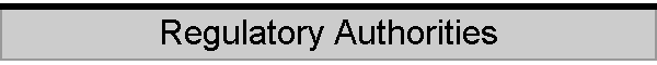 Regulatory Authorities