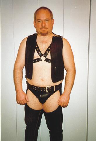 You like chaps, eh? Kneel and lick 'em, slave!