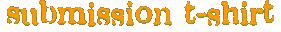 submission t-shirt