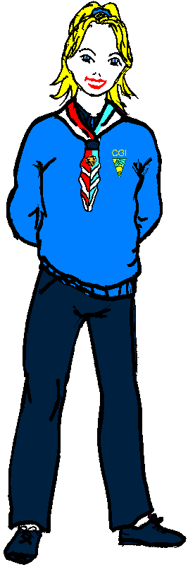Bu�on Mhichil Guides Uniform