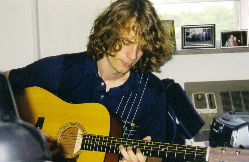 Jamming in my old dorm room
