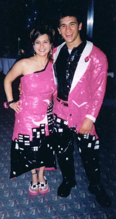 Yes, those outfits are all duct tape