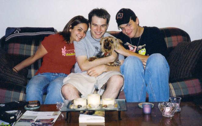 Sami, me, and Adam