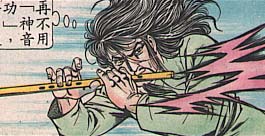 Flutes musical attack