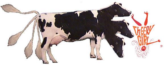 The Cheer Eating Cow.