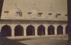 Unknown temple building with many arches, India 1915