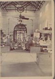 Inside British army barracks, India, 1915
