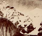 Large mountain range, India 1915