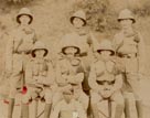 Group of British soldiers, India 1915