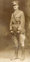 Portrait of a British army officer, First World War