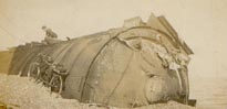 Another view of possible submarine. Looks like Britain, First World War